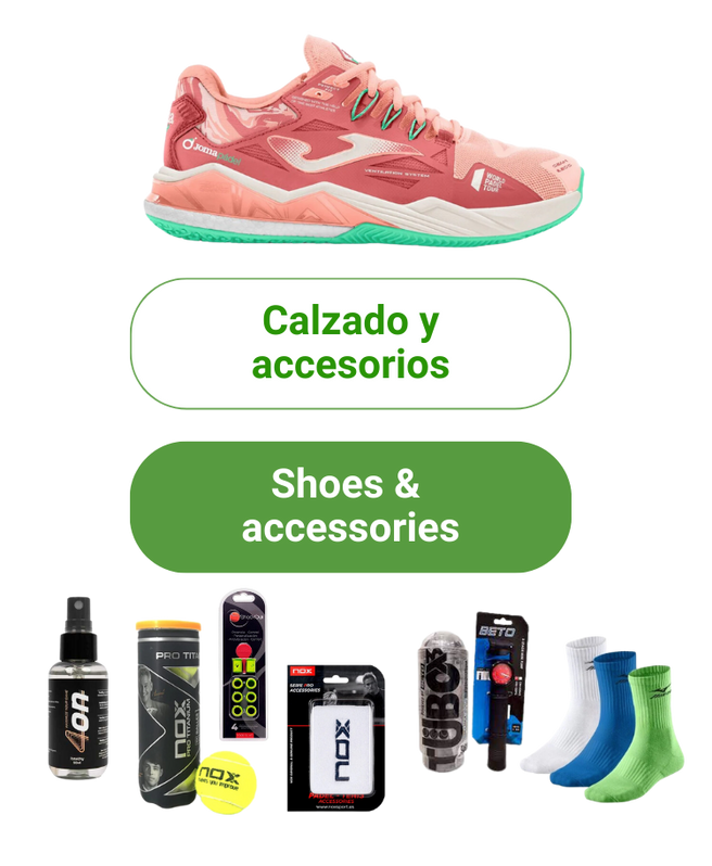 Shoes and Padel Accessories - Padel balls, wristbands and much more – Padel  Island