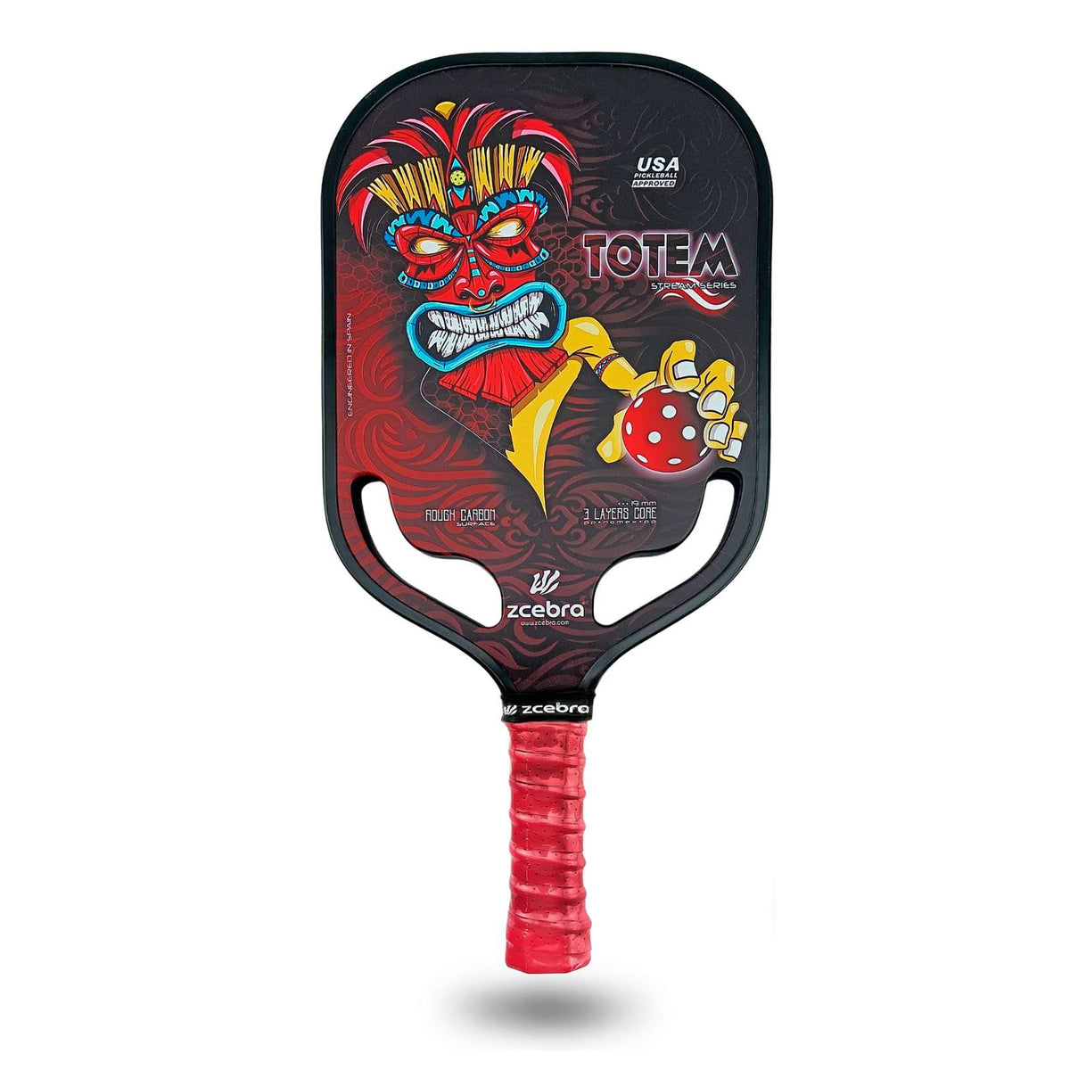 Zzebra Totem Carbon Pickleball Racket 🆕🆕 – Padel Island