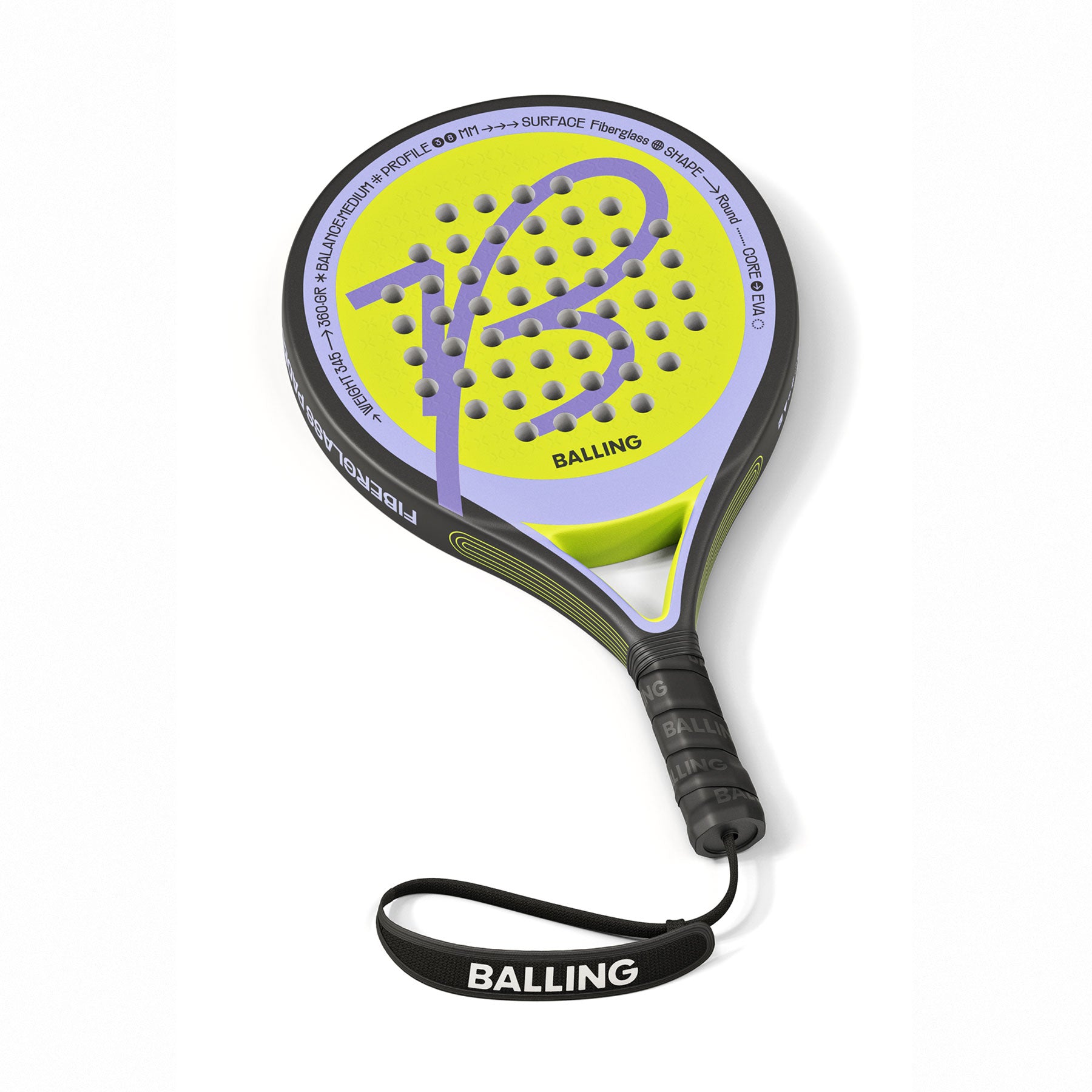 Balling Round Reality padel racket (control)