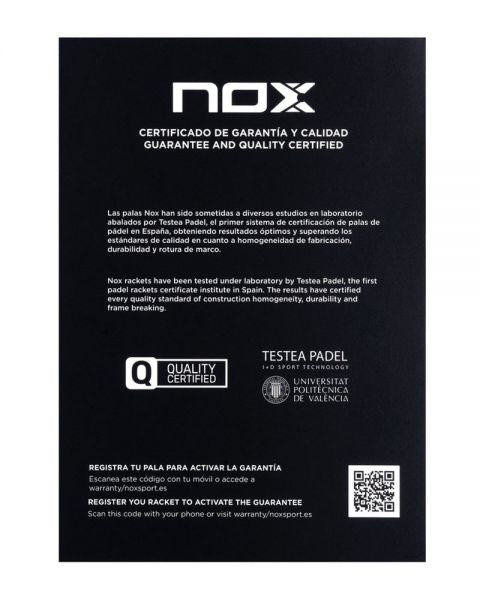 Pala NOX Padel Pack AT.2 Genius LTD by Agustín Tapia Negro