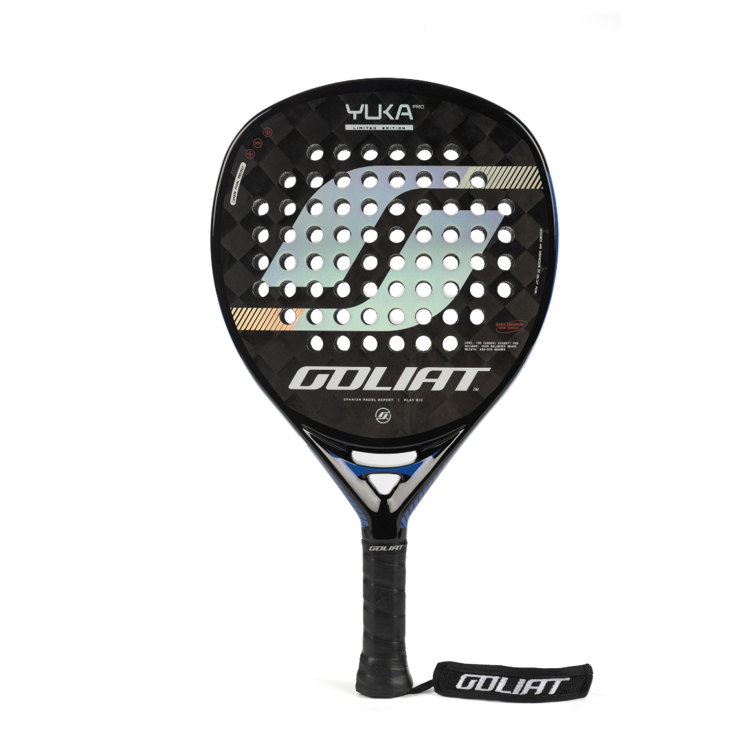 Goliat Yuka LTD padel racket (attack)