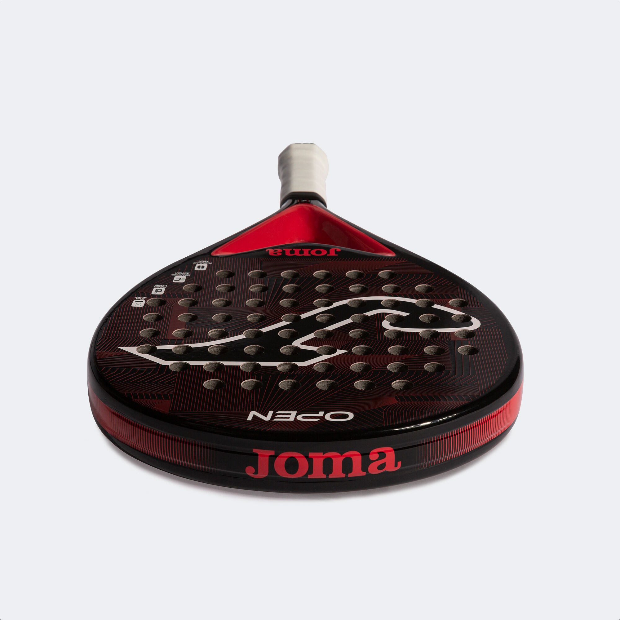 Joma Open black red padel racket