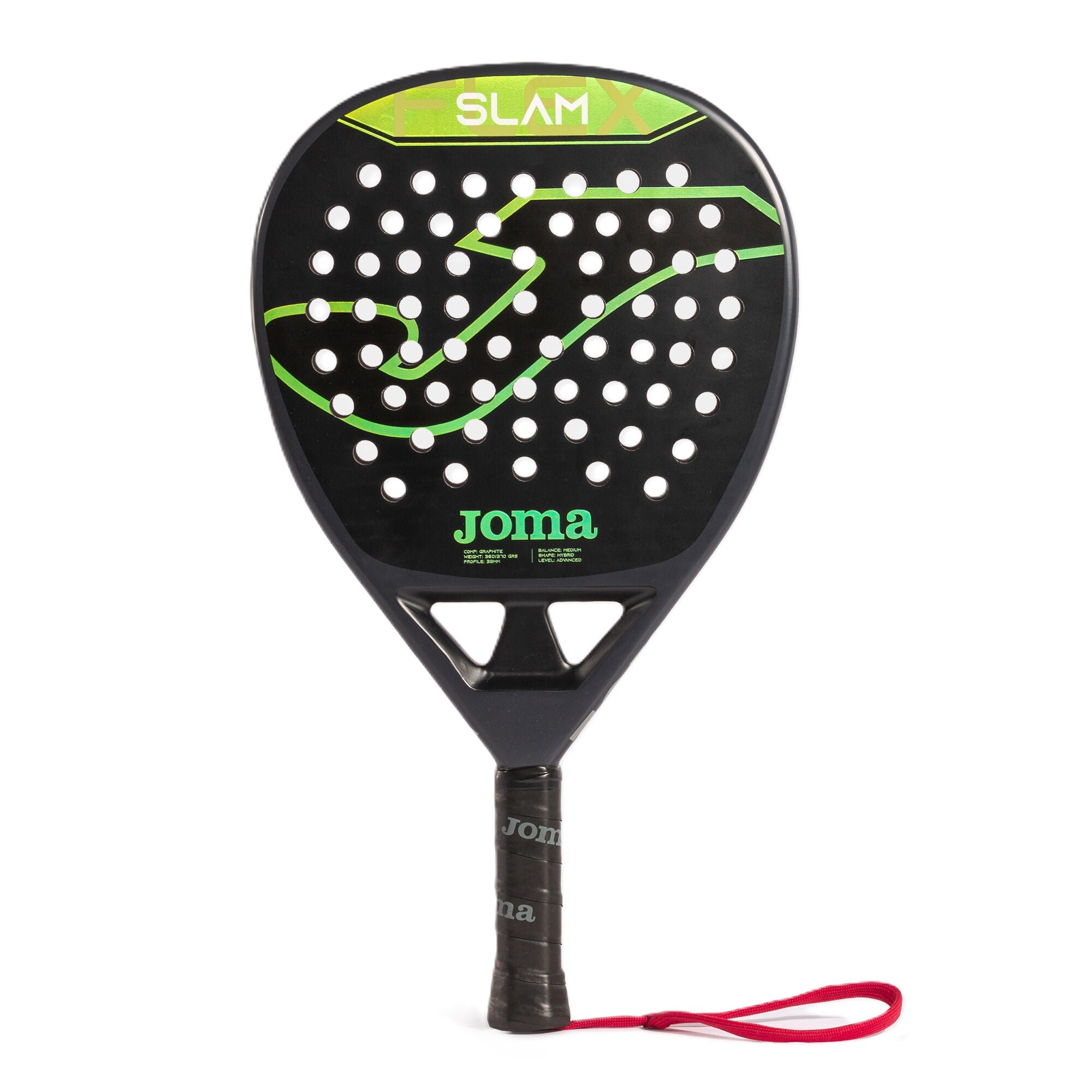 Joma Slam Flex anthracite green  padel racket