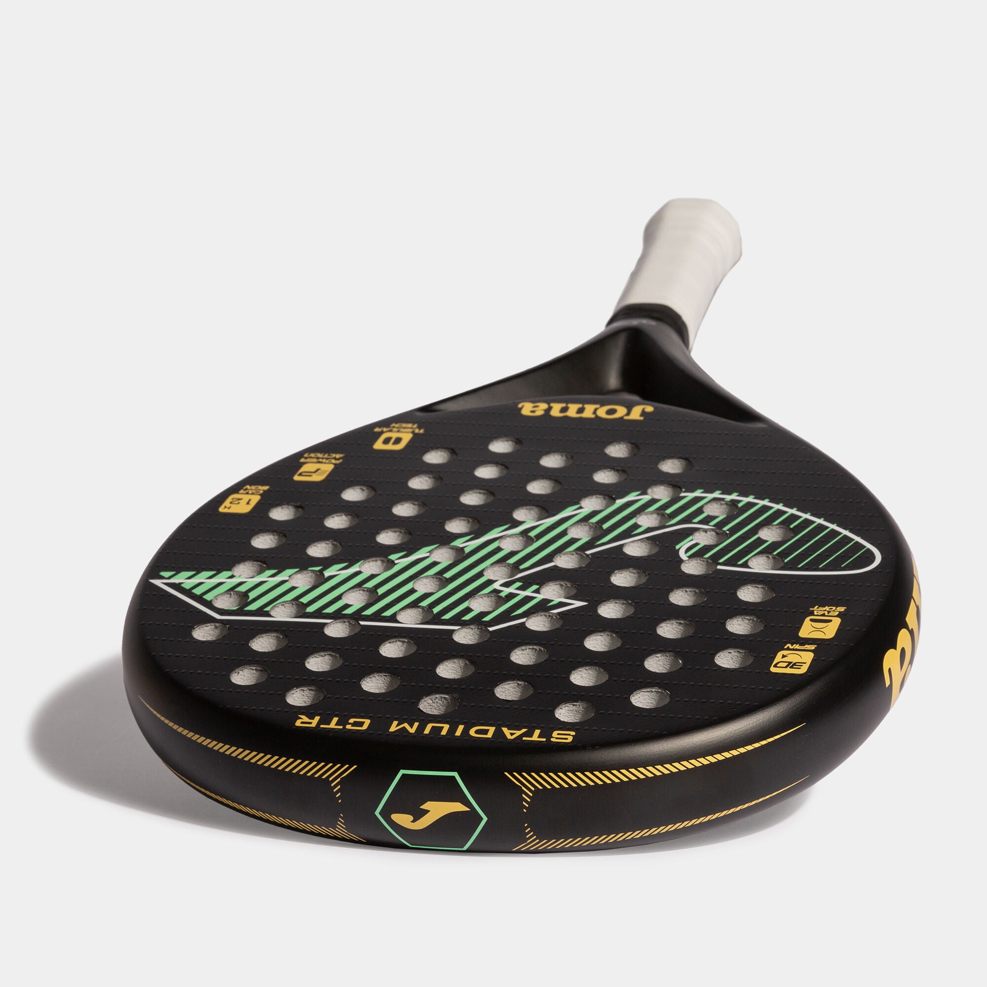 Padel Racket Stadium Joma Stadium CTR black green – Padel Island