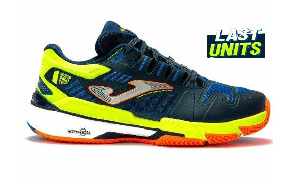 Joma Slam 2204 TSLAMS2204P Royal Fluor Yellow padel shoes