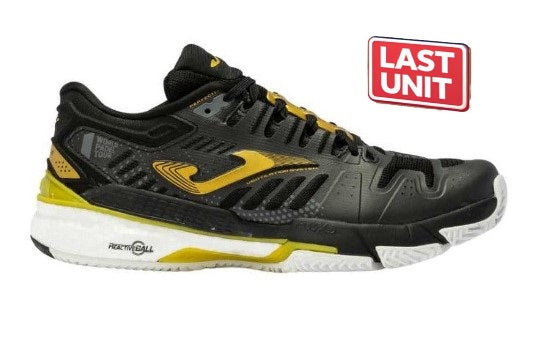 Zapatilla Joma World Padel Tour Slam 2201 Negro Oro TSLAMS2201P