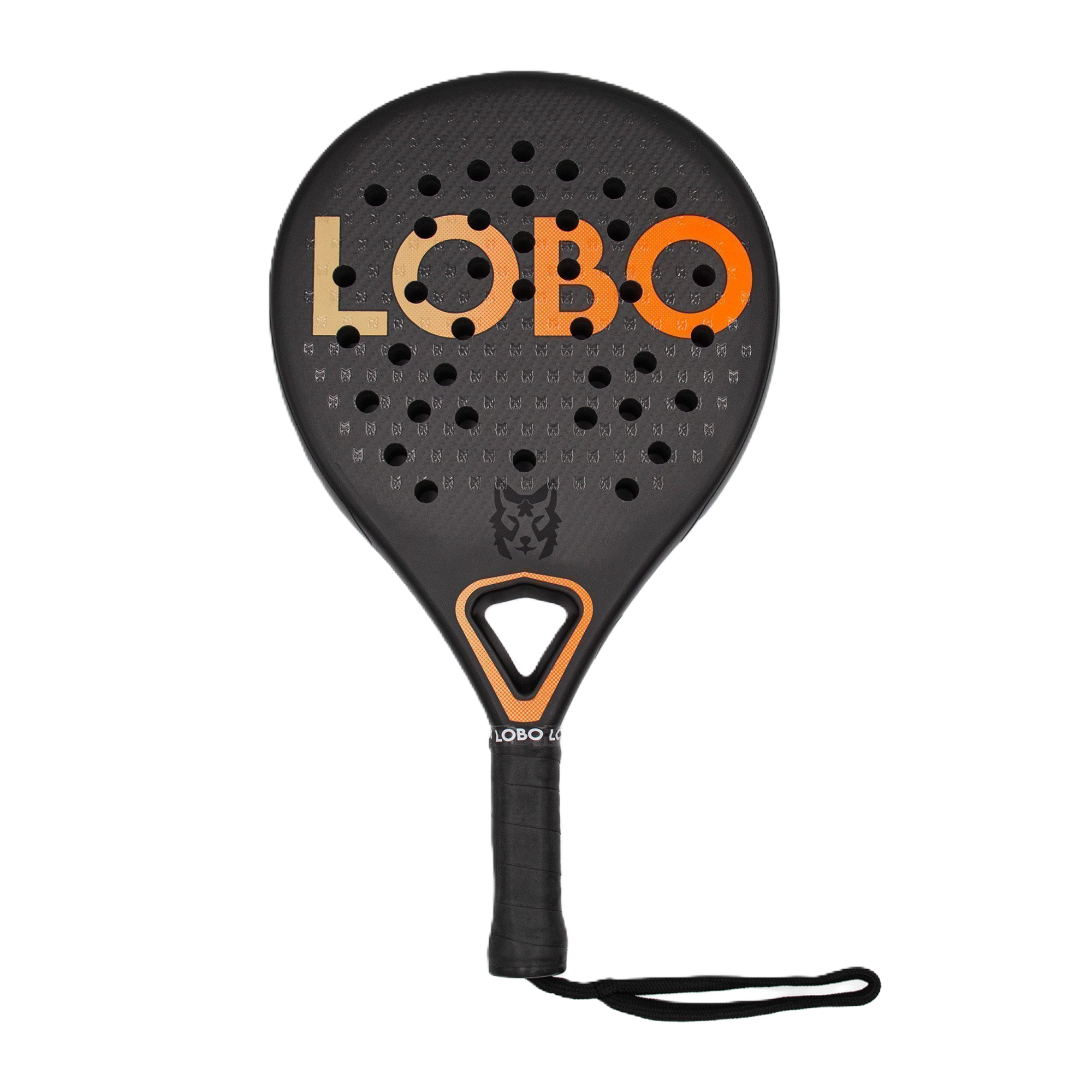 LOV X pinefall ブラックライト　GRINDLODGE Pala Lobo Padel Midnight Pro - híbrida de alto rendimiento – Padel