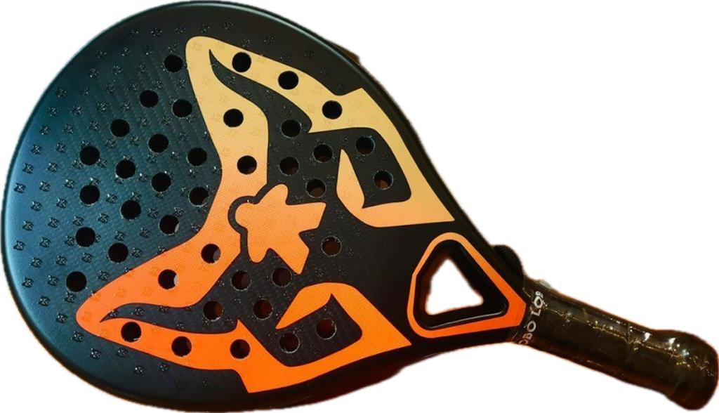 Lobo Padel Midnight Pro padel racket (hybrid)