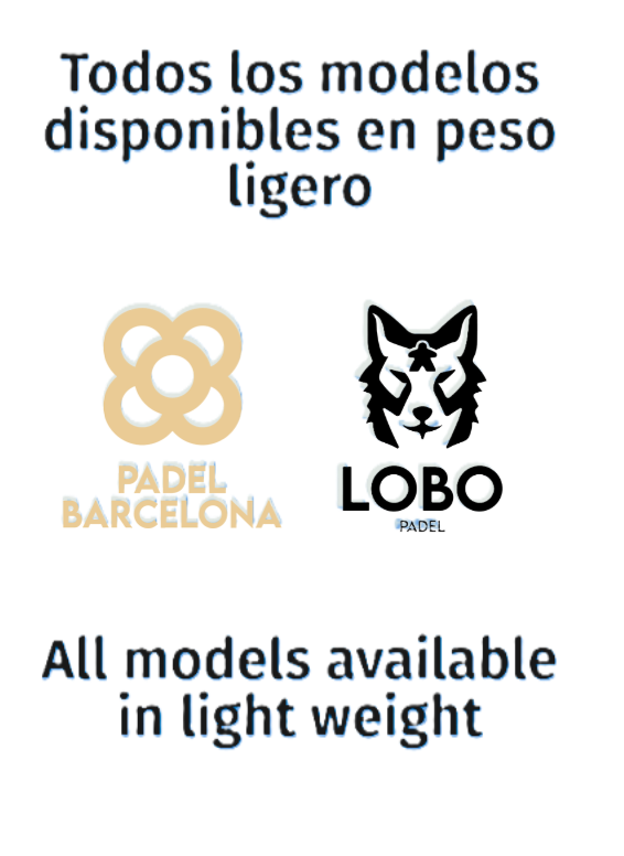 Palas Lobo Padel y Padel Barcelona - pincha en la imagen