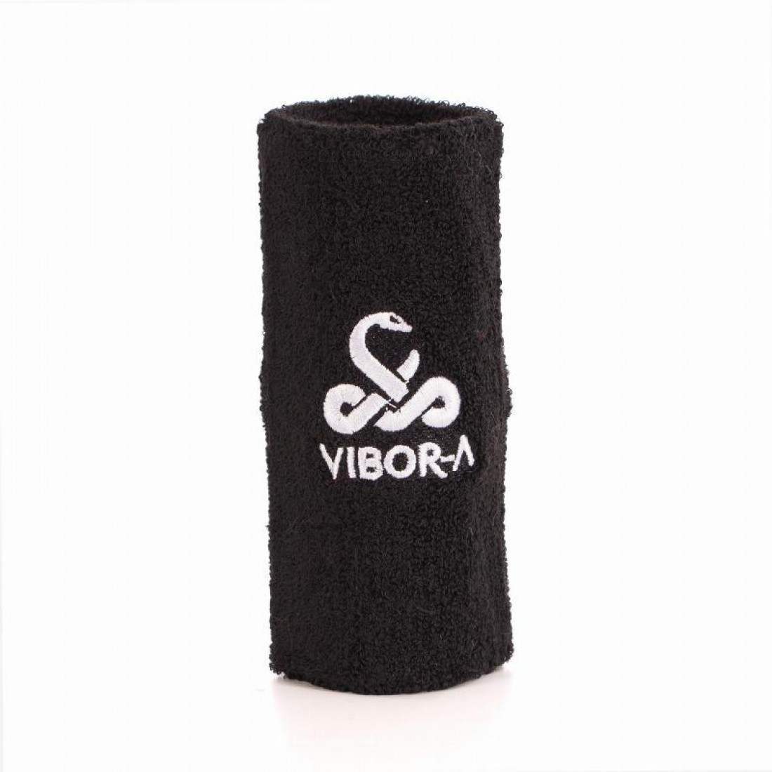 Muñequera Vibor-a Ancha Negra