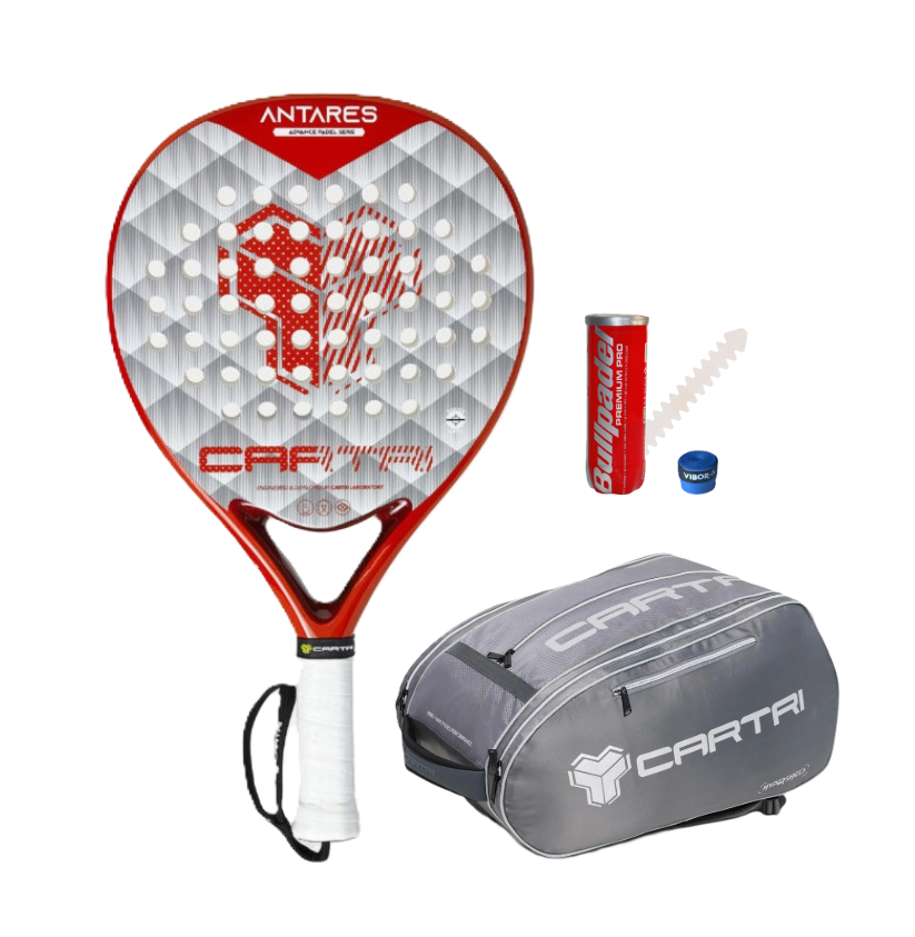 Cartri Antares Fire padel set