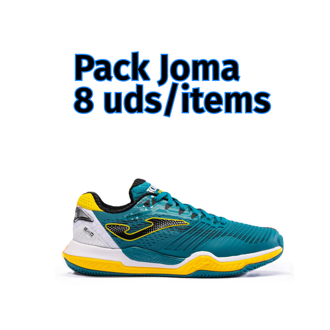 Joma T. POINT 2317 Petrol Orange Saffron Sneakers Assortment Pack (8 items)