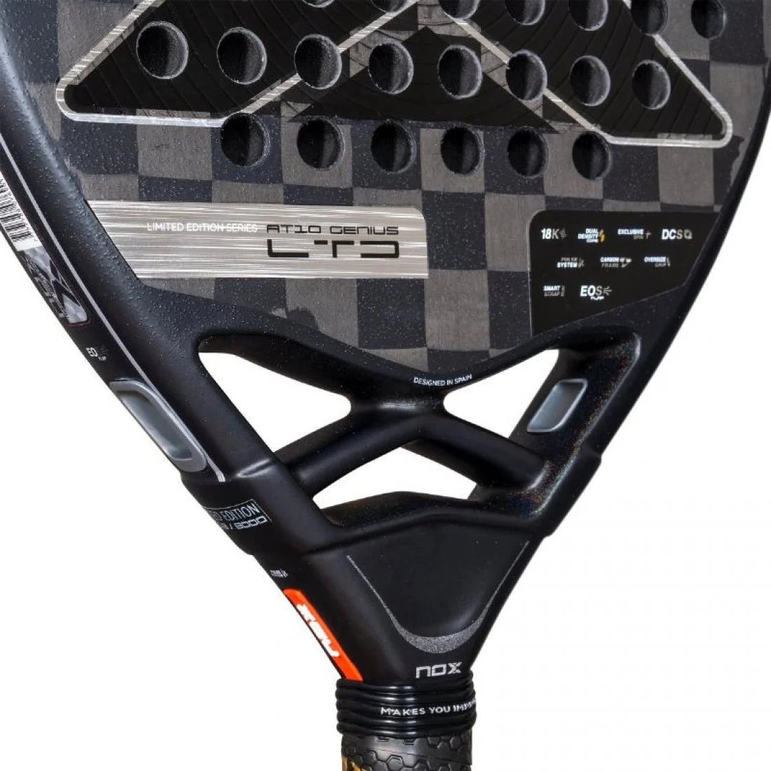 Nox Agustin Tapia AT10 Genius LTD 2025 padel set