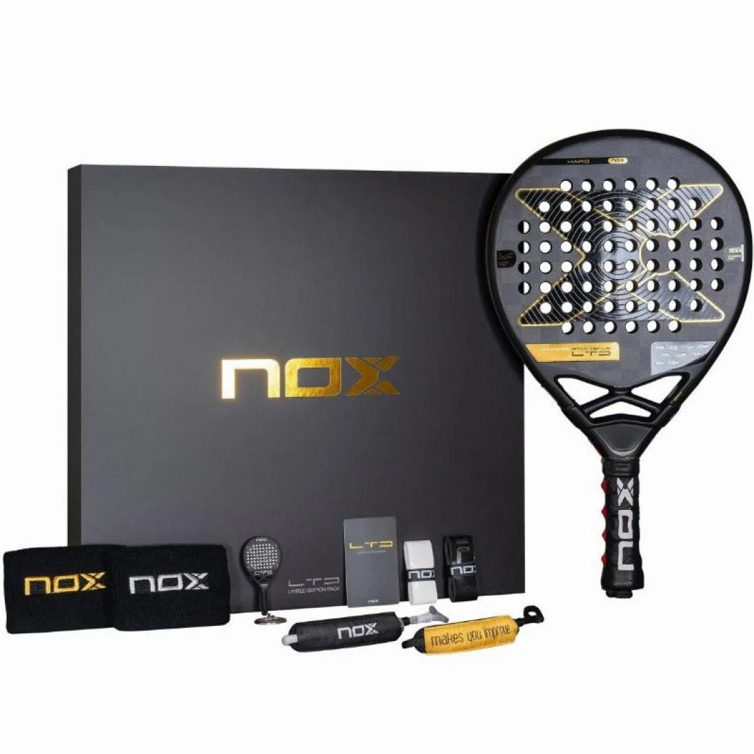 Nox Agustin Tapia AT10 Genius LTD 2025 padel set