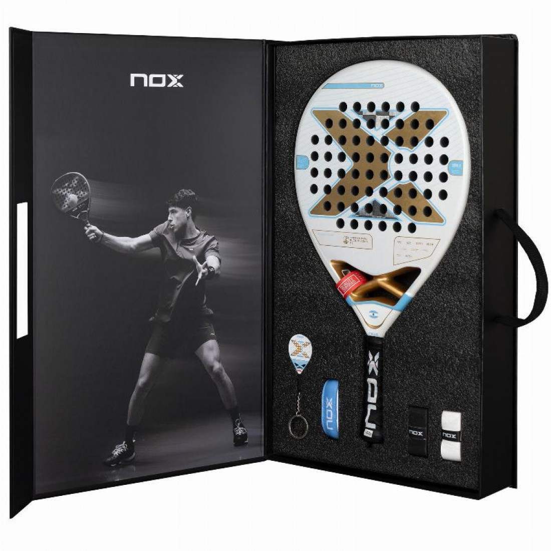 Nox AT10 Luxury Genius 18K Alum Buenos Aires Exclusive Edition padel racket