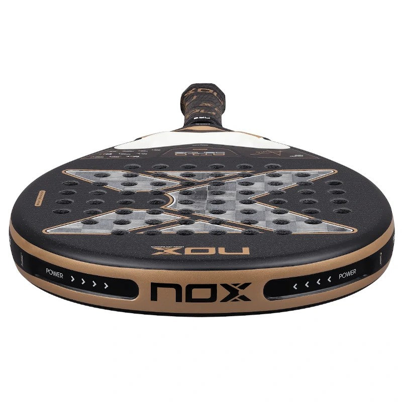 Nox AT10 Luxury Genius 18K Alum 2026 padel racket - By Agustin Tapia