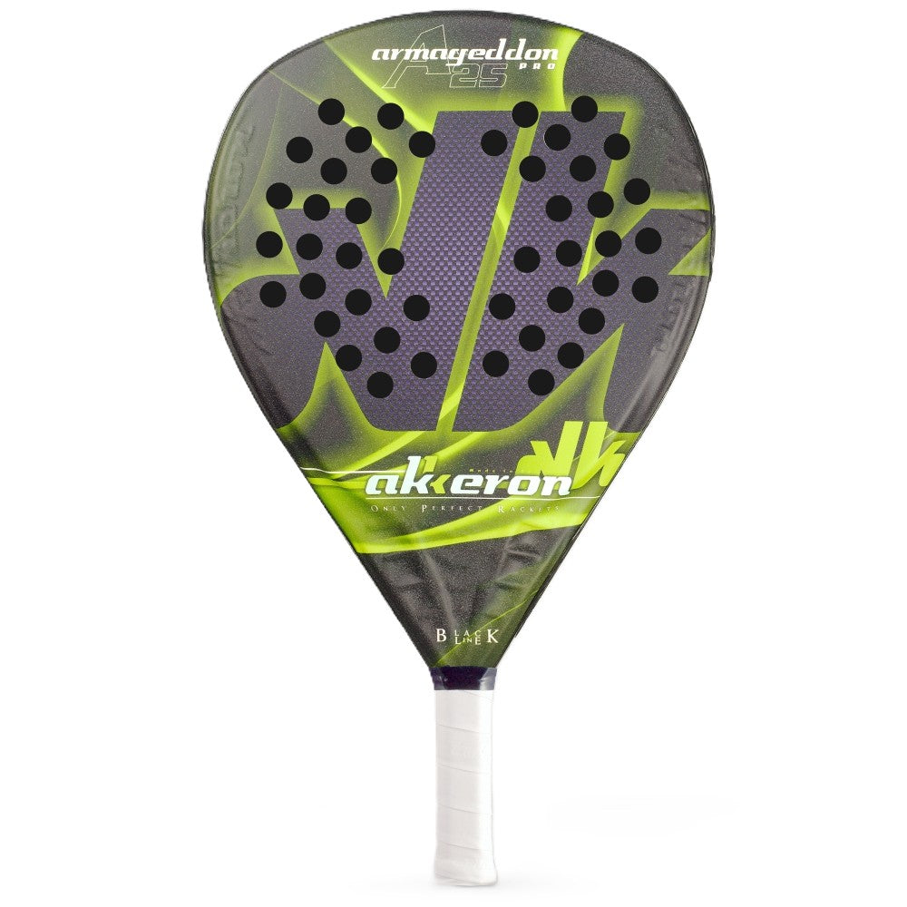 Akkeron Black Armageddon A25 padel racket