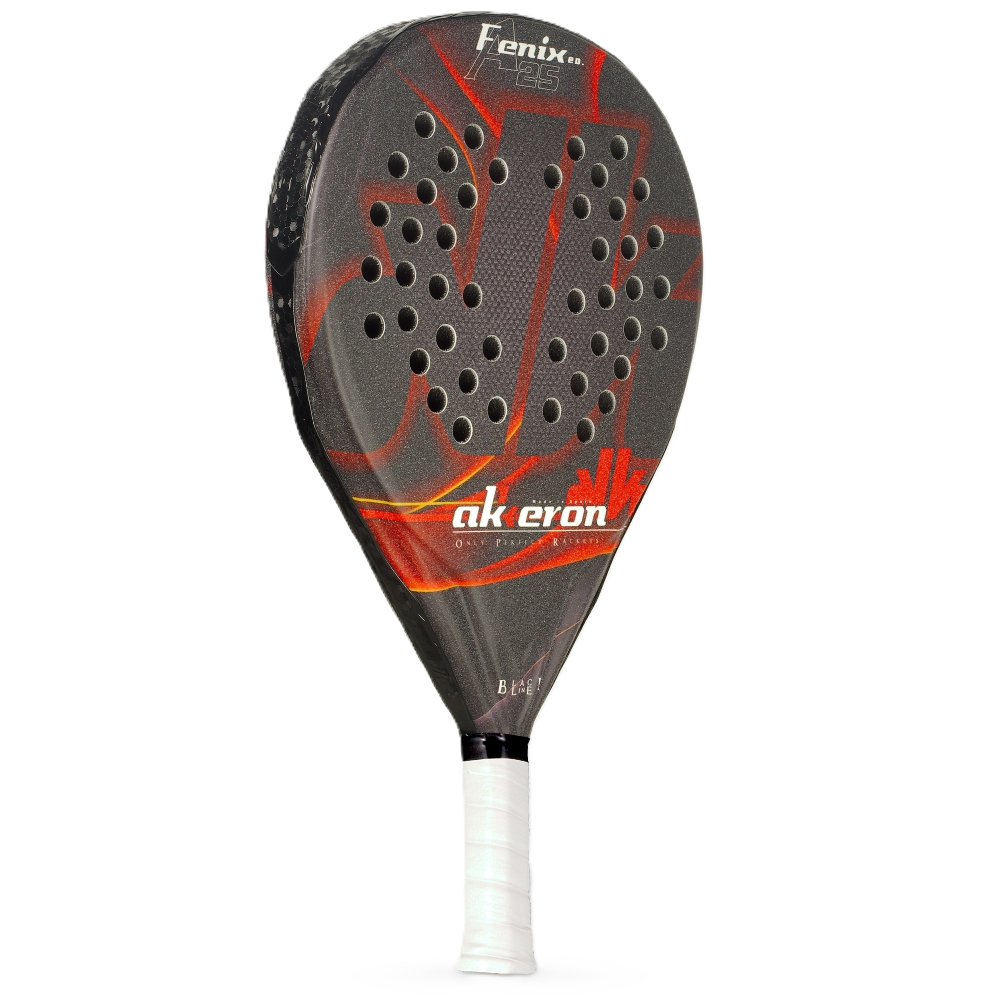 Akkeron Black Fenix Edition A25 padel racket