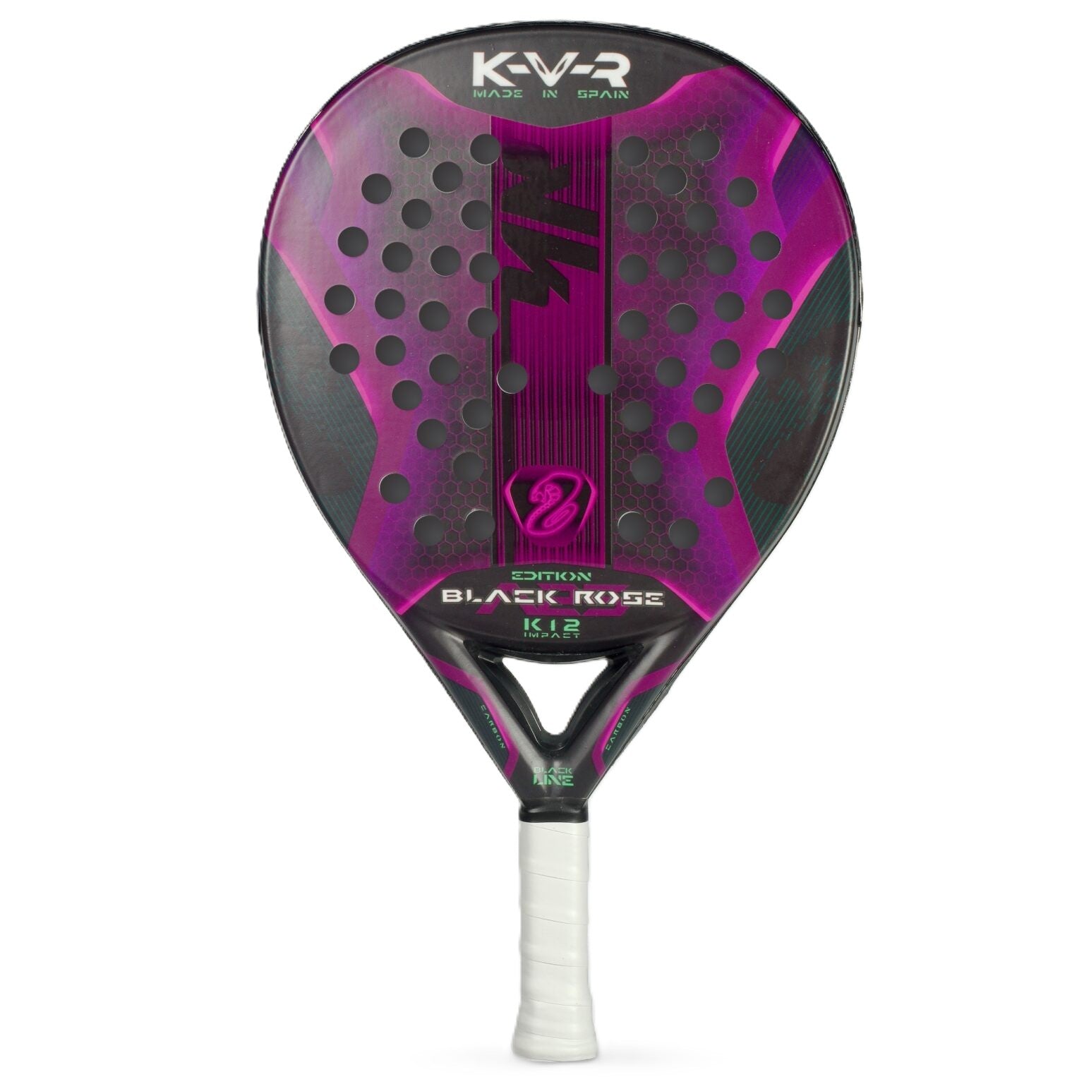 Akkeron Black Rose 25 padel racket