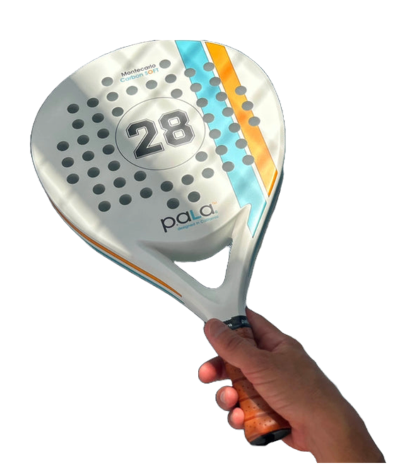 Pala P.ala Montecarlo Carbono Blanca 2025