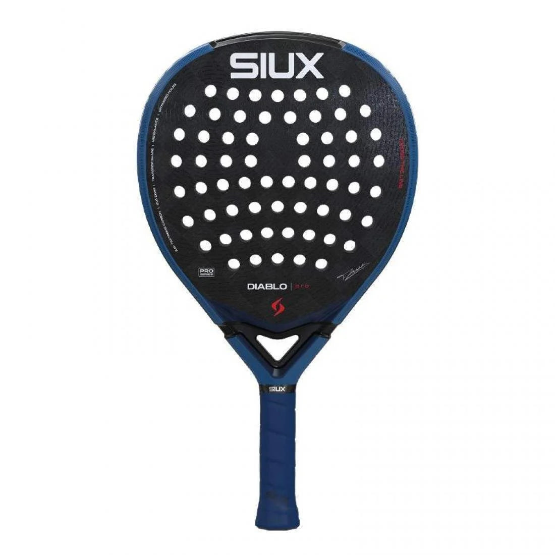 Pala Siux Diablo Pro 2026 Azul Royal · Tino Libaak