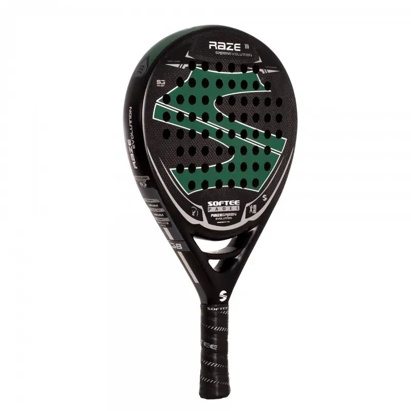Softee Raze Evolution Green Carbono padel racket