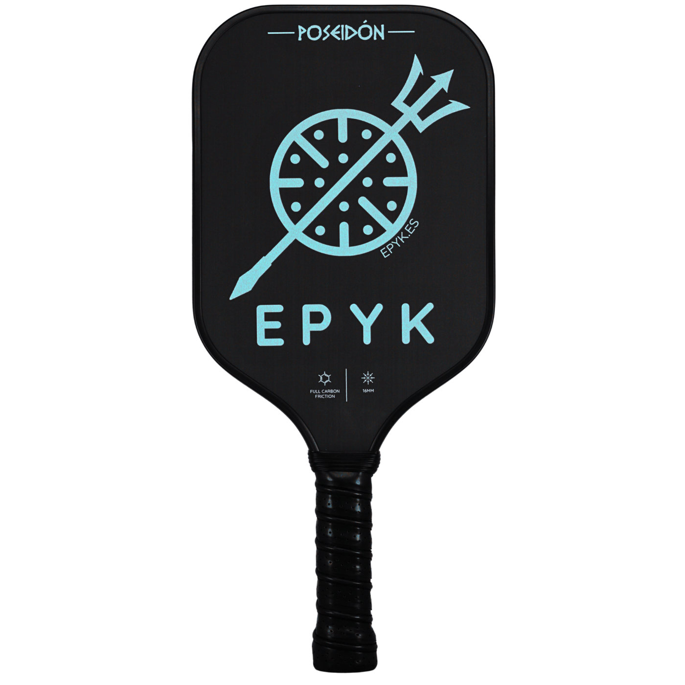 EPYK Poseidon Pickleball Paddel | T700 Carbon & Honey+ 16 mm Core