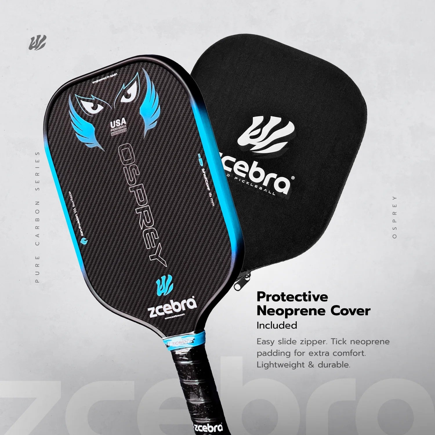 Pala Pickleball Zcebra Osprey 16mm ShotCore 2025