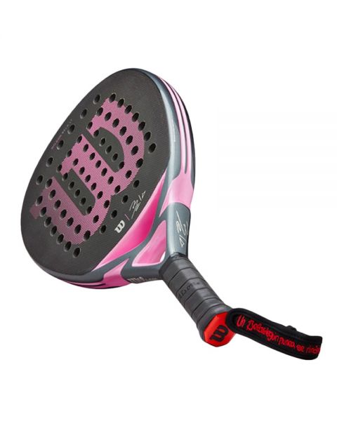 Wilson Bela LT Padel Pink 2 padel racket