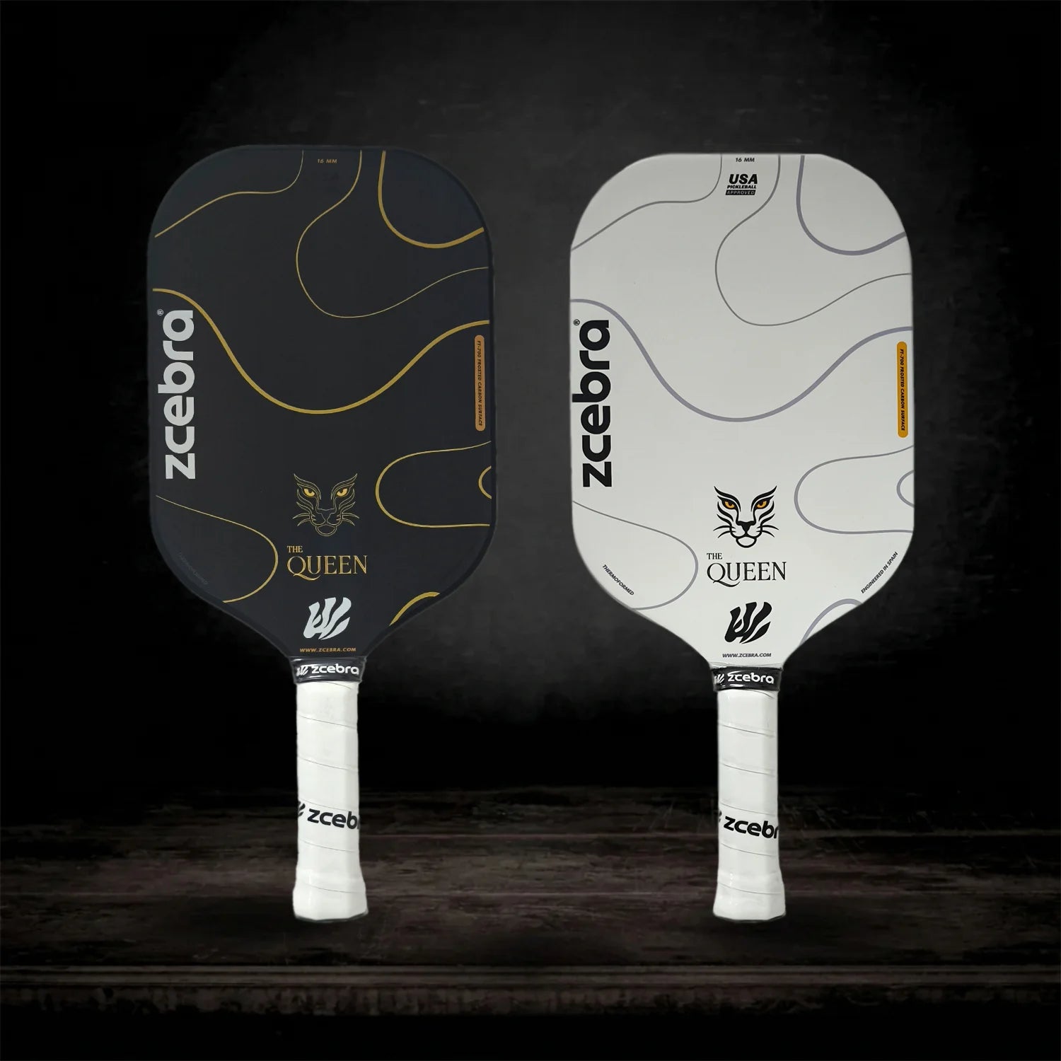 Pala Pickleball Zcebra The Queen Carbono Blanca 2026 👑👑 – Padel Pala Pickleball Zcebra The Queen Carbono Blanca 2026 👑👑 – Padel