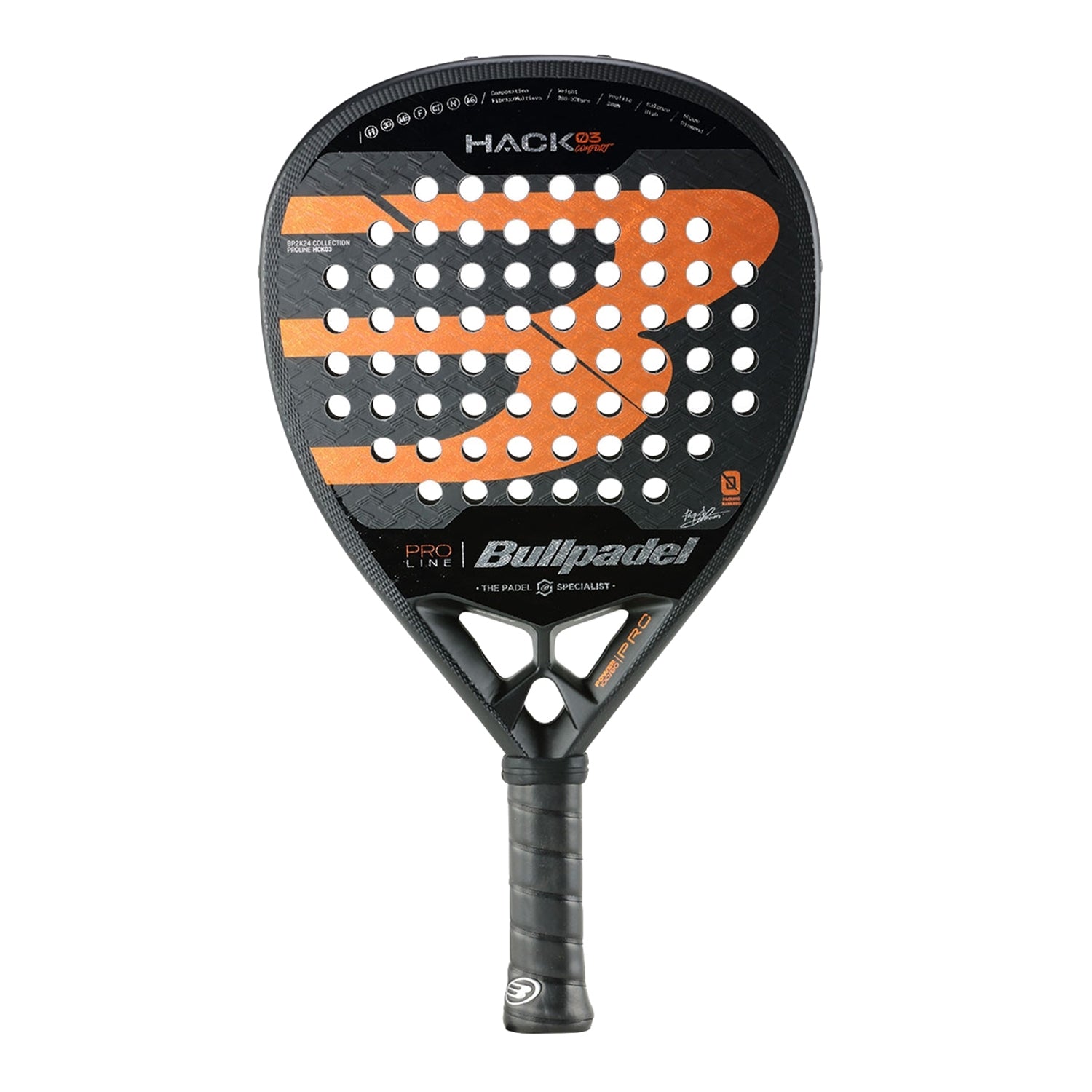Bullpadel Hack 03 Comfort 24 padel racket