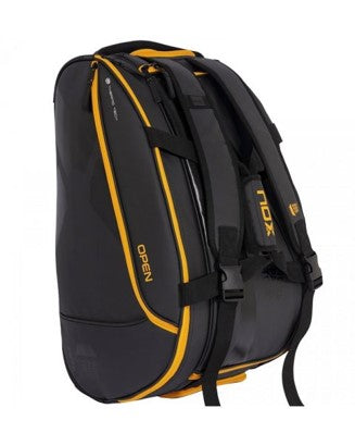 Nox WPT Open Series Black Yellow padel bag