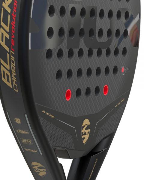 Siux Black Carbon Revolution 3K padel racket