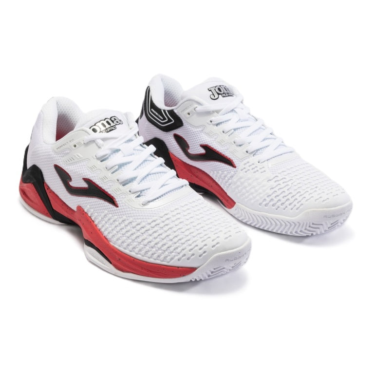 Pack Surtido Zapatillas Joma T.ACE 2302 Blanco/Rojo (8 pares)