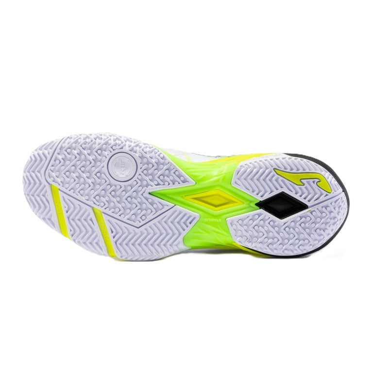 Pack Surtido Zapatillas Joma OPEN Men 2402 Blanco/Amarillo Flúor (8 pares)