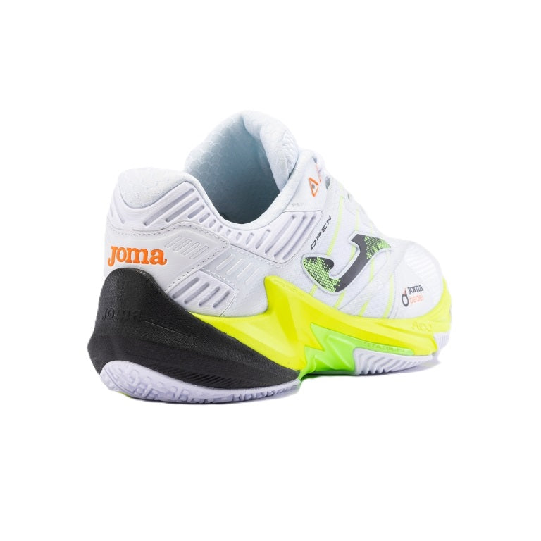 Pack Surtido Zapatillas Joma OPEN Men 2402 Blanco/Amarillo Flúor (8 pares)
