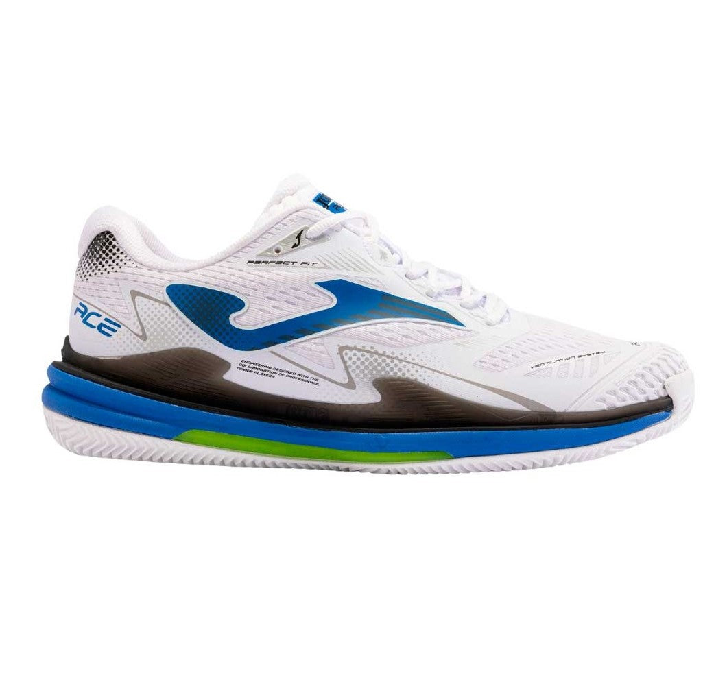Zapatillas Joma Ace Men 2402 Blanco Azul TACES2402C