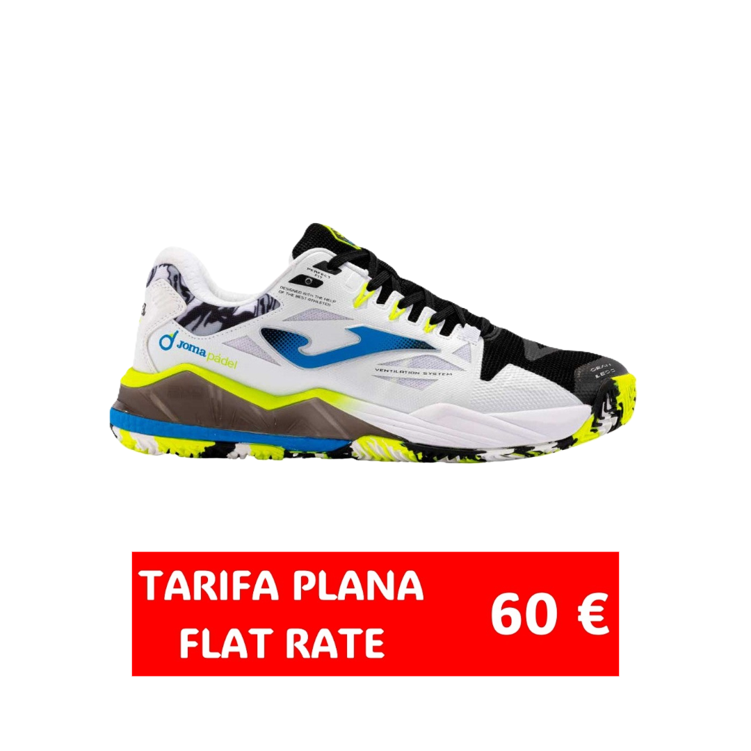 Zapatillas Joma Spin Men 2431 Negro/Blanco
