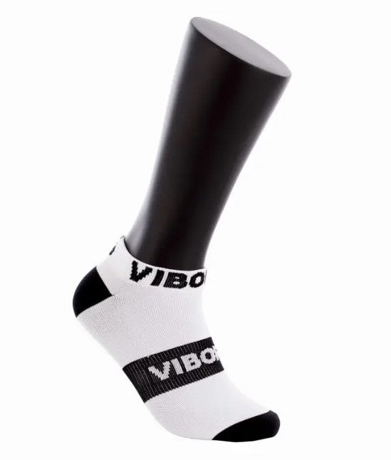Calcetines Vibor-a Kait invisibles blanco negro