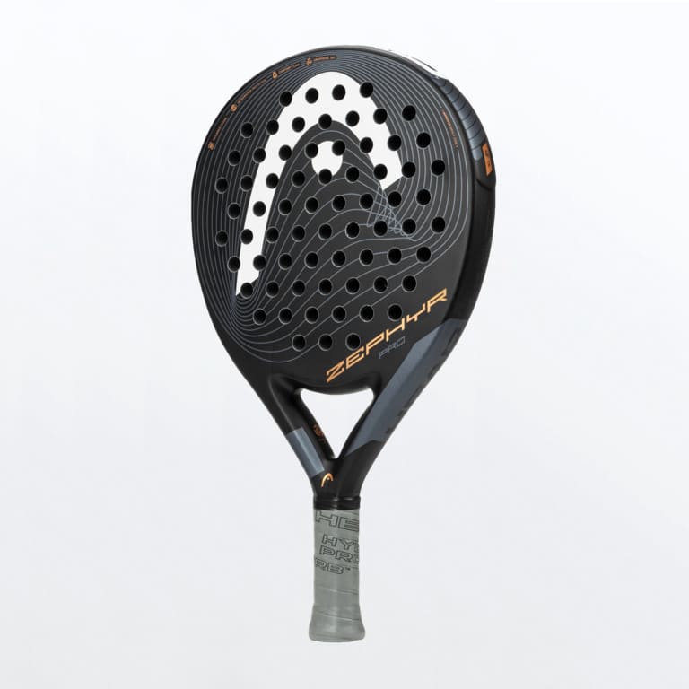 Pala de pádel Head Zephyr Pro 2022. Vista de lado.