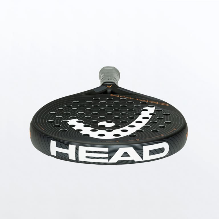 Pala de pádel Head Zephyr Pro 2022. Vista frontal.
