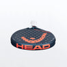 Pala de padel head zephyr ultralight 2022. Vista frontal.