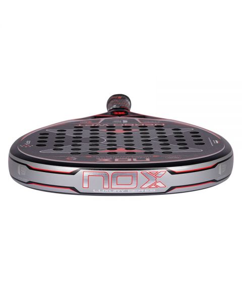 Pala de padel Nox NERBO WPT Luxury Series 2022 vista de frente.