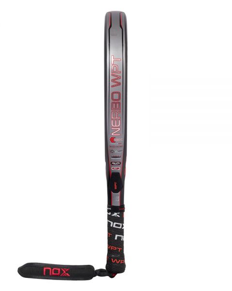 Pala de padel Nox NERBO WPT Luxury Series 2022 vista de perfil.