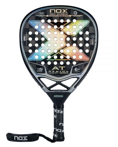 Pala de padel Nox AT Genius Attack 18K 2022.