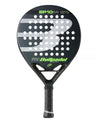Pala de pádel Bullpadel BP10 Evo año 2022. En colores negro, blanco y verde.