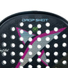 Pala de pádel  Drop Shot Conqueror 10 Soft vista de cerca.