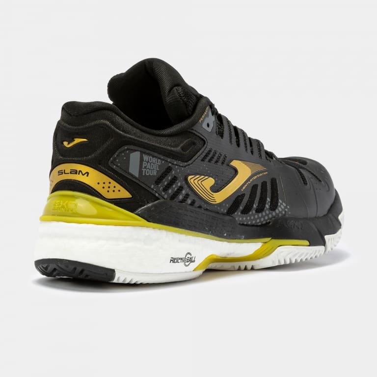 Zapatilla de padel Joma World Padel Tour Slam 2201 Negro Oro